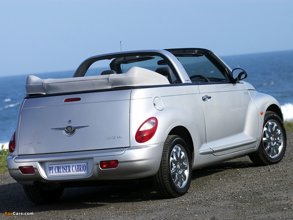 Chrysler PT Cruiser Convertible UK-spec 2006–07 wallpapers (1024 x 768)