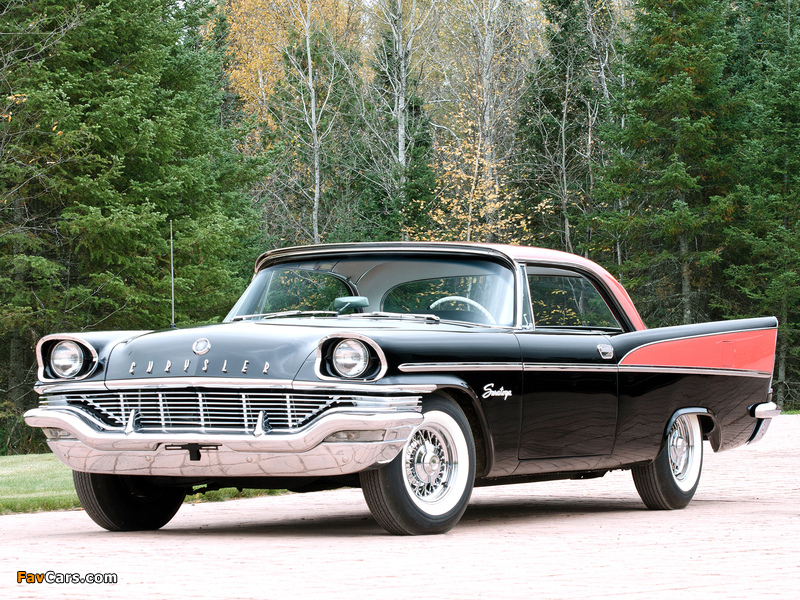 Chrysler Saratoga Hardtop Coupe (C75-2 256) 1957 pictures (800 x 600)
