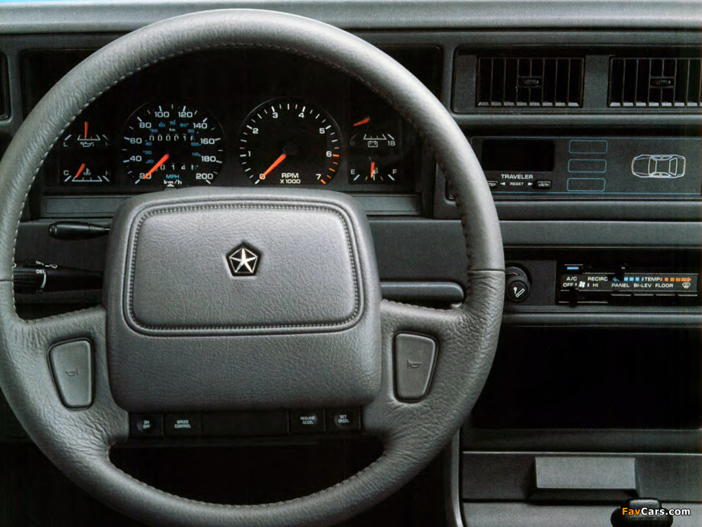 Chrysler Saratoga 1991 pictures (1024 x 768)