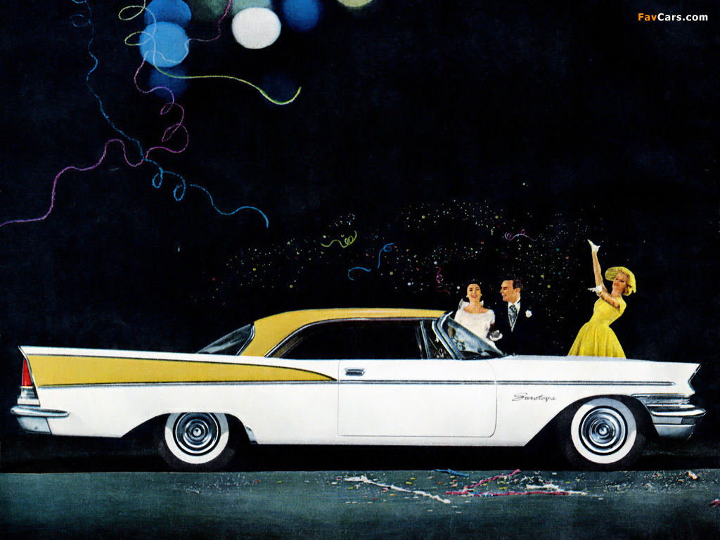 Images of Chrysler Saratoga Hardtop Coupe (C75-2 256) 1957 (1024 x 768)