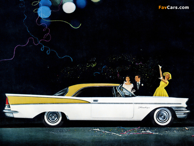 Images of Chrysler Saratoga Hardtop Coupe (C75-2 256) 1957 (640 x 480)