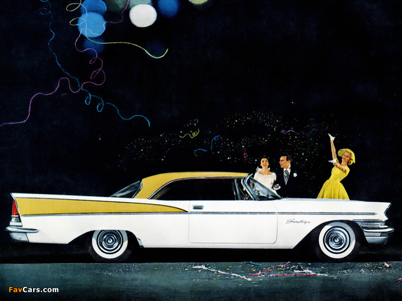 Images of Chrysler Saratoga Hardtop Coupe (C75-2 256) 1957 (800 x 600)