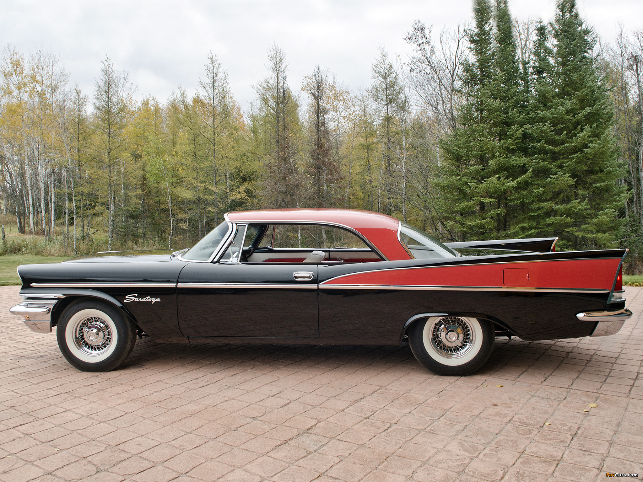Pictures of Chrysler Saratoga Hardtop Coupe (C75-2 256) 1957 (2048 x 1536)