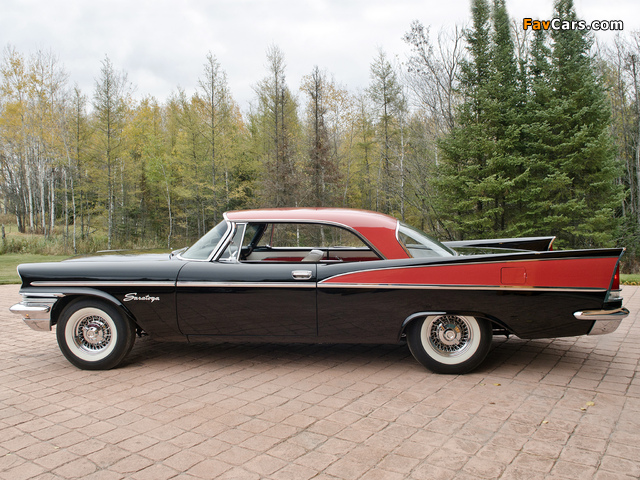 Pictures of Chrysler Saratoga Hardtop Coupe (C75-2 256) 1957 (640 x 480)