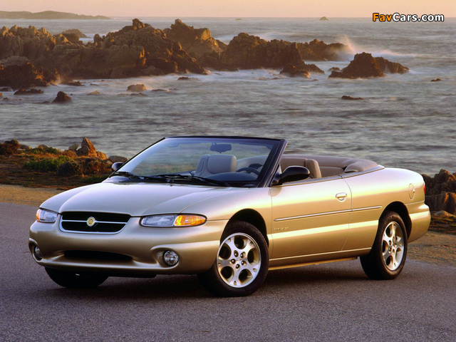 Chrysler Sebring Convertible 1996–2001 images (640 x 480)