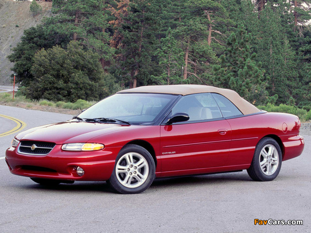 Chrysler Sebring Convertible 1996–2001 pictures (640 x 480)