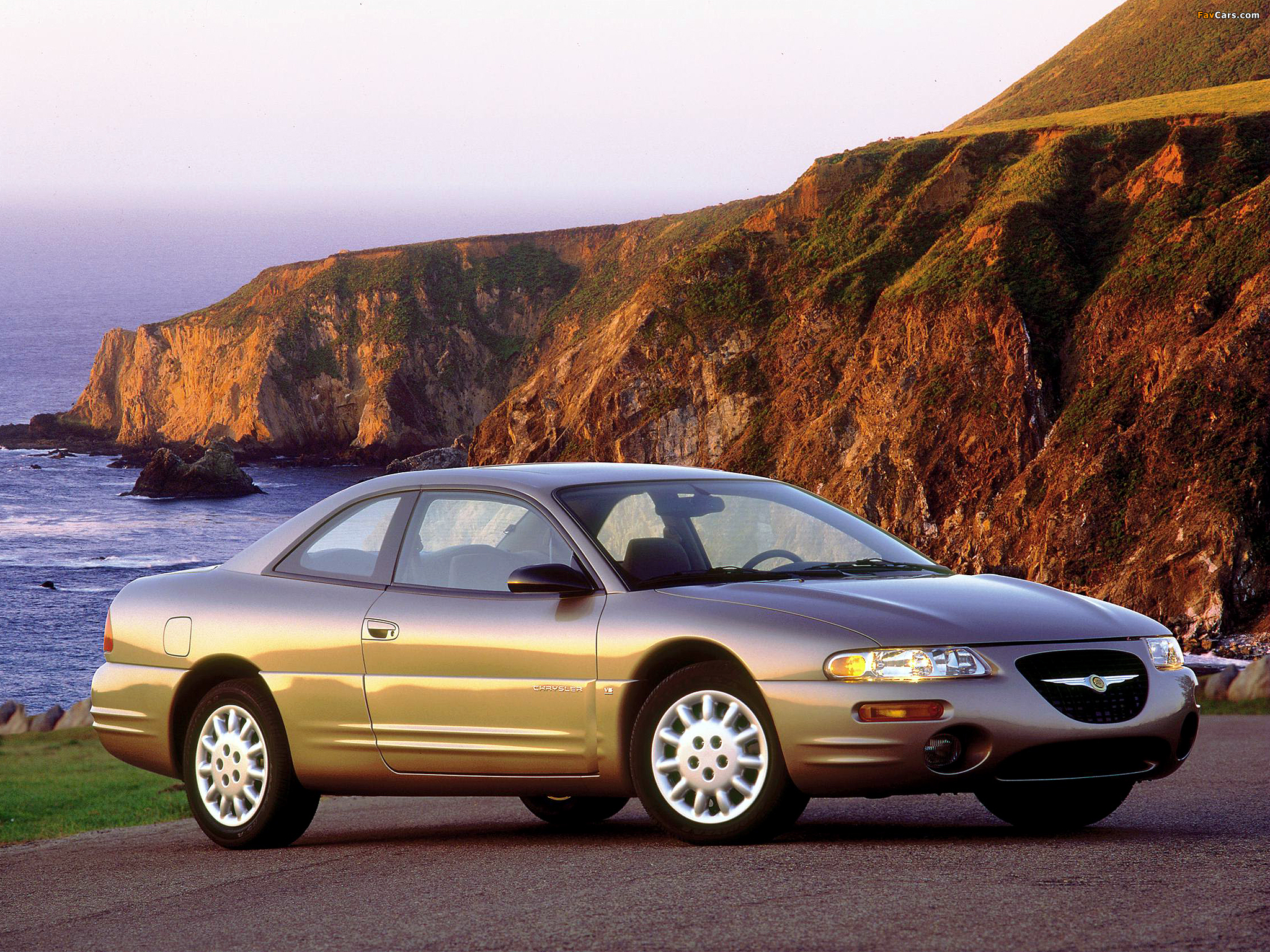 Chrysler Sebring Coupe (FJ) 1997–2000 wallpapers (2048 x 1536)