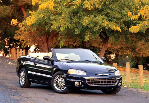 Chrysler Sebring Convertible 2001–04 images