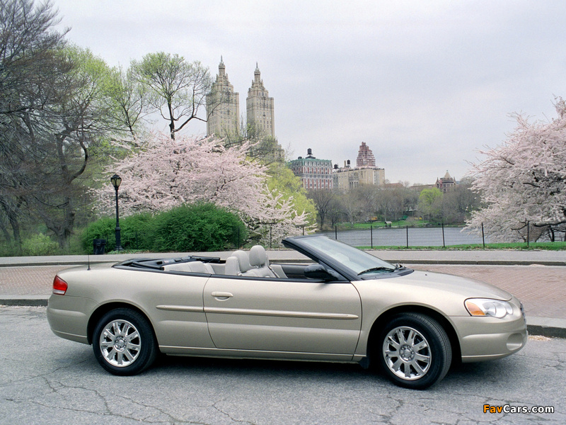 Chrysler Sebring Convertible (JR) 2003–06 images (800 x 600)