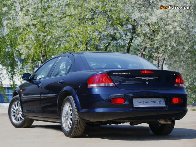 Chrysler Sebring Sedan 2004–06 images (640 x 480)