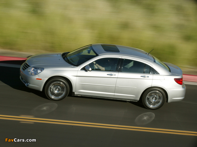 Chrysler Sebring Sedan 2006–10 images (640 x 480)