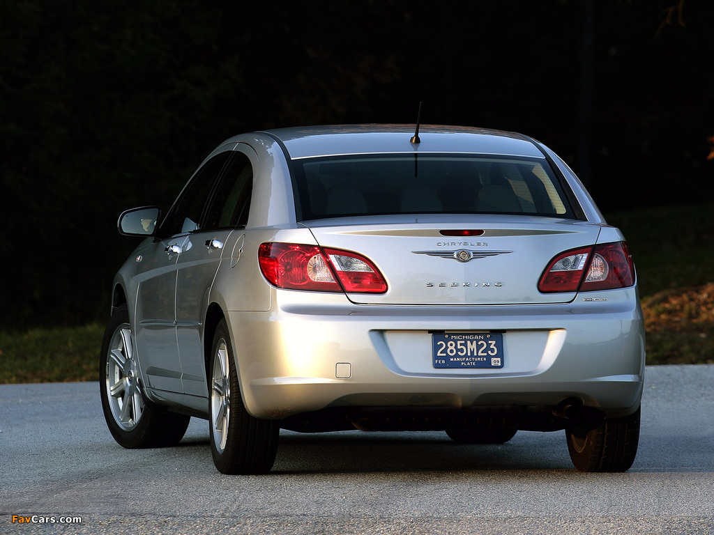 Chrysler Sebring Sedan 2006–10 photos (1024 x 768)
