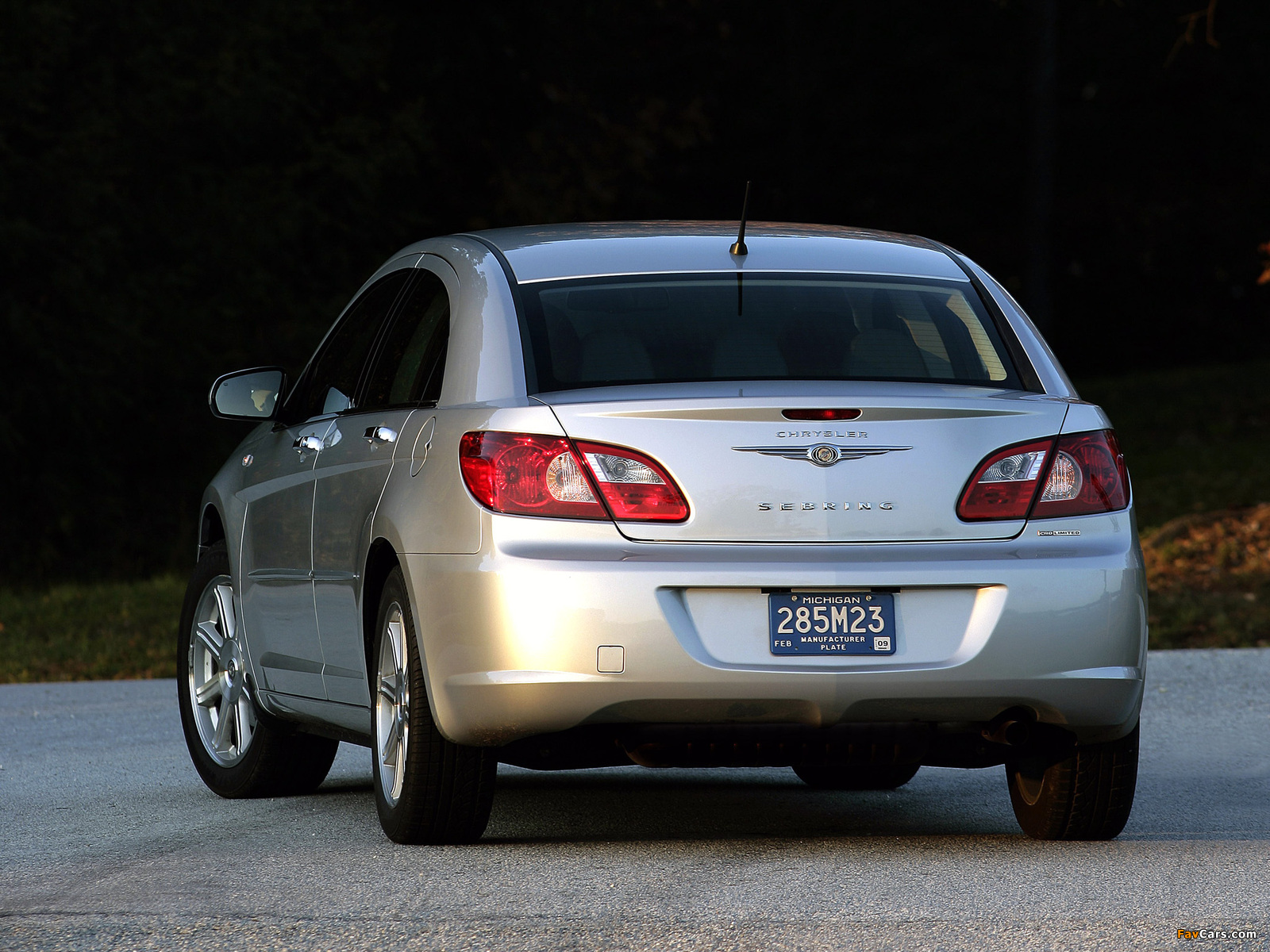 Chrysler Sebring Sedan 2006–10 photos (1600 x 1200)