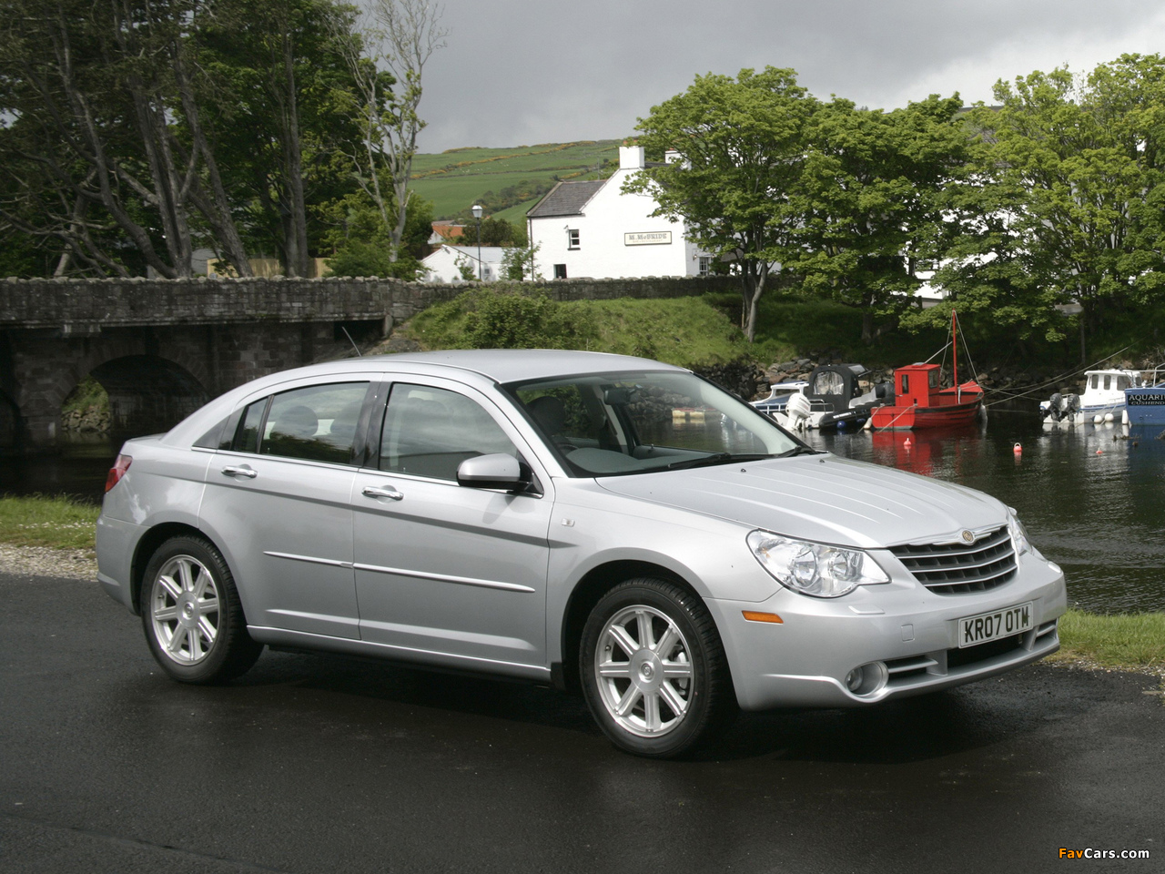 Chrysler Sebring Sedan UK-spec 2006–10 photos (1280 x 960)