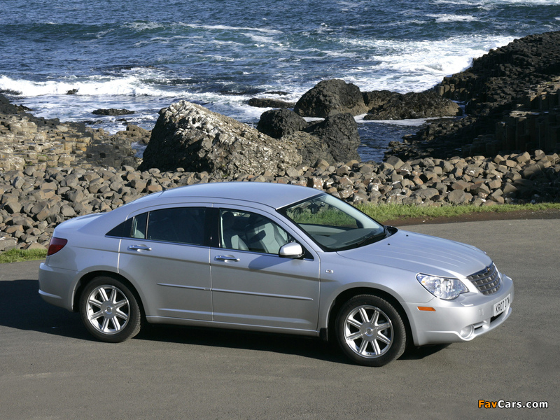 Chrysler Sebring Sedan UK-spec 2006–10 pictures (800 x 600)
