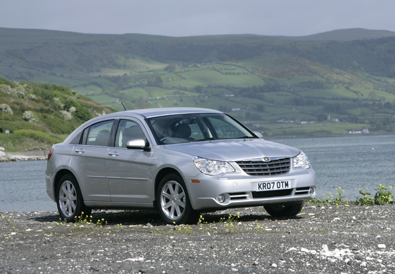 Chrysler Sebring Sedan UK-spec 2006–10 wallpapers