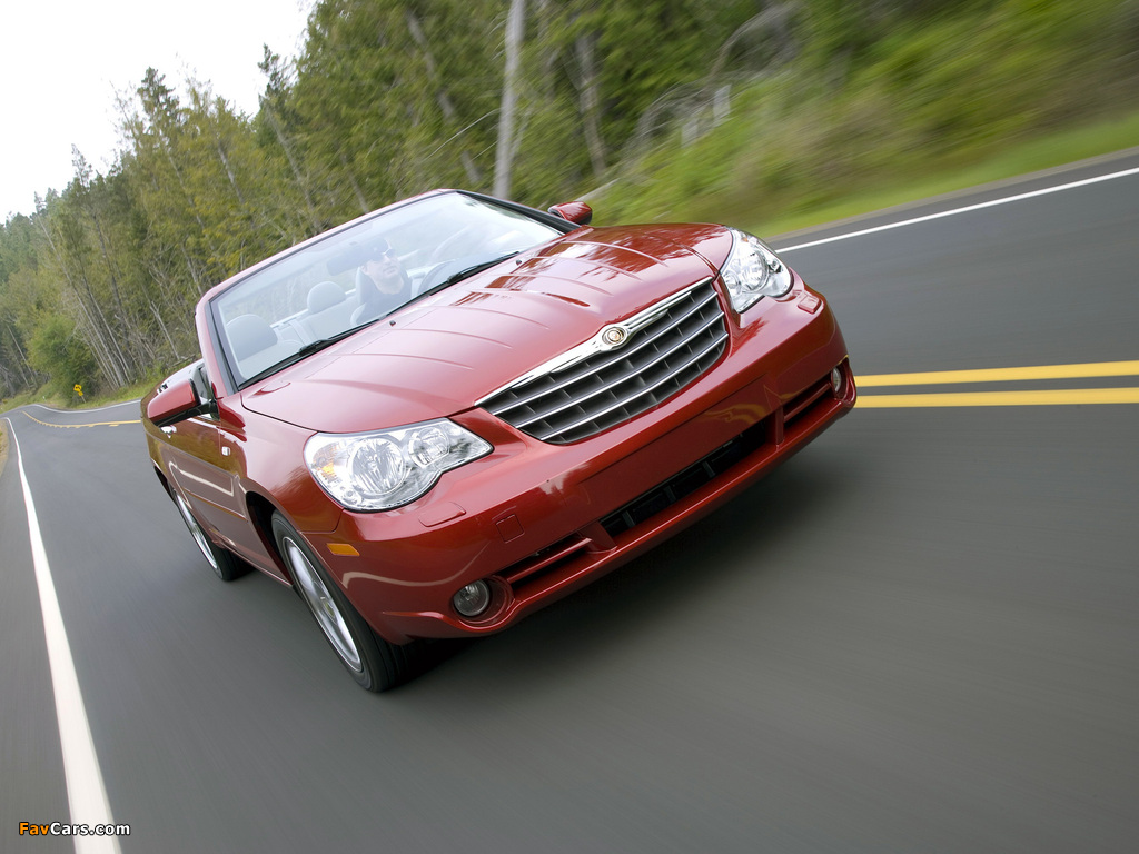 Chrysler Sebring Convertible 2007–11 photos (1024 x 768)