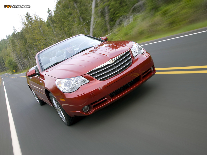 Chrysler Sebring Convertible 2007–11 photos (800 x 600)
