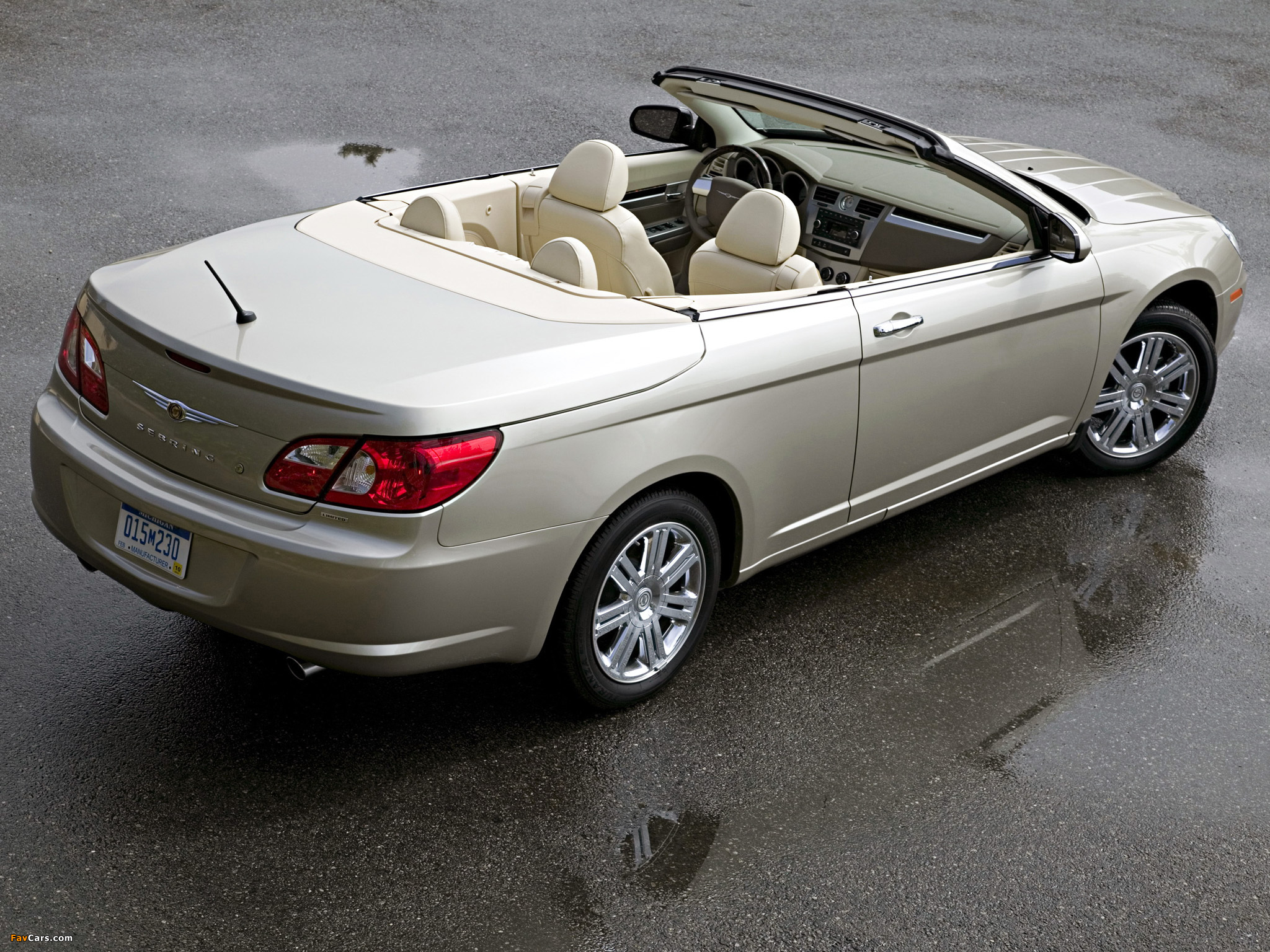 Chrysler Sebring Convertible 2007–11 photos (2048 x 1536)