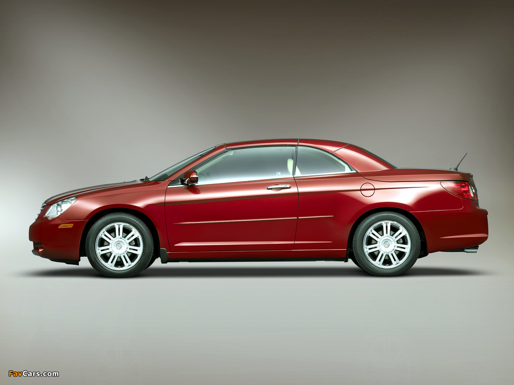 Chrysler Sebring Convertible 2007–11 wallpapers (1024 x 768)