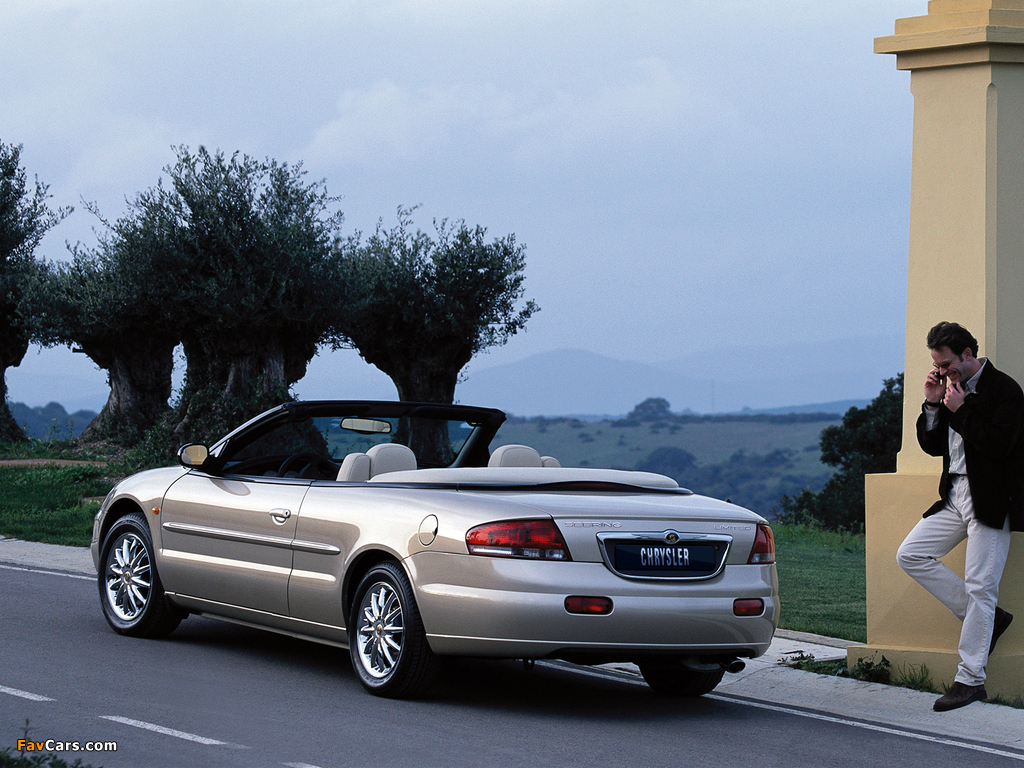 Images of Chrysler Sebring Convertible 2001–04 (1024 x 768)