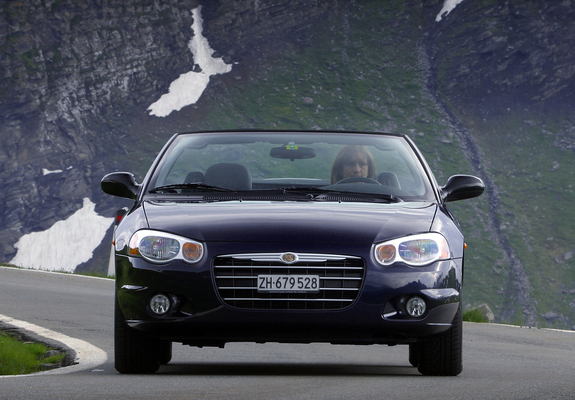 Images of Chrysler Sebring Convertible EU-spec (JR) 2003–06