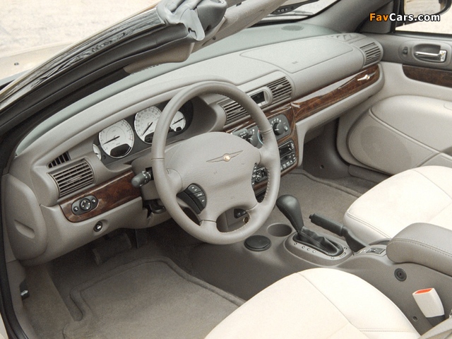 Images of Chrysler Sebring Convertible (JR) 2003–06 (640 x 480)