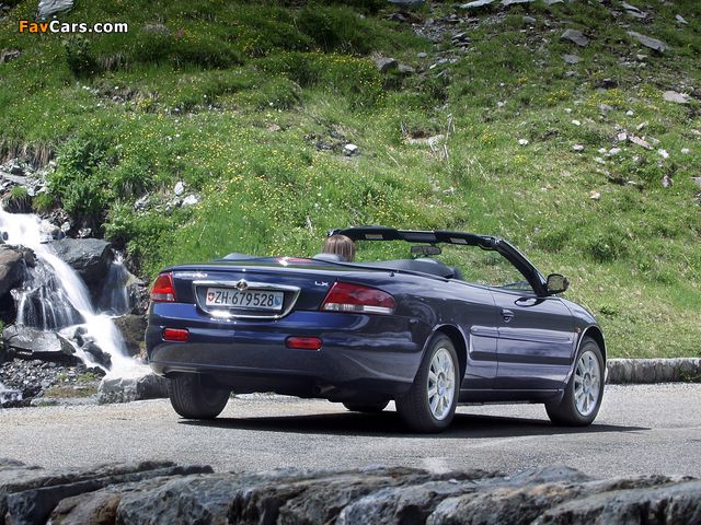 Photos of Chrysler Sebring Convertible EU-spec (JR) 2003–06 (640 x 480)