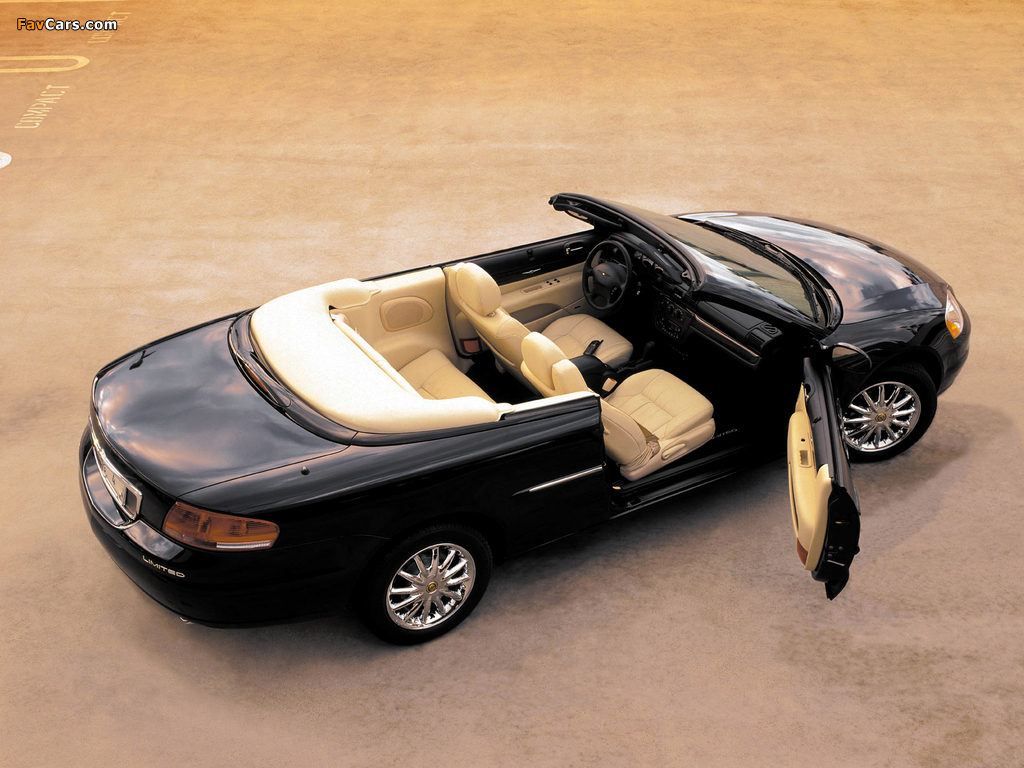 Pictures of Chrysler Sebring Convertible 2001–04 (1024 x 768)