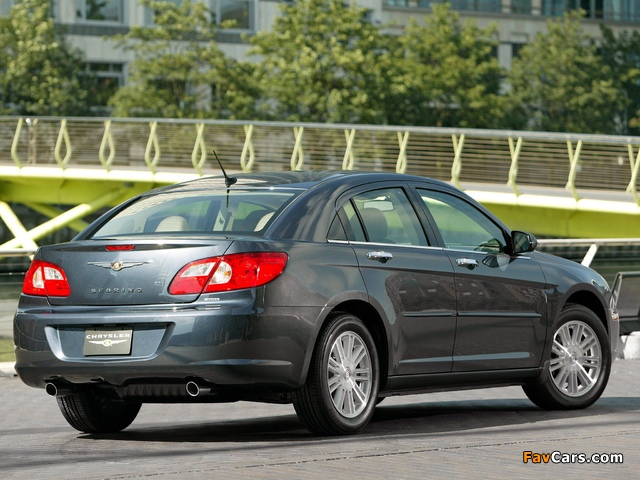 Pictures of Chrysler Sebring Sedan 2006–10 (640 x 480)