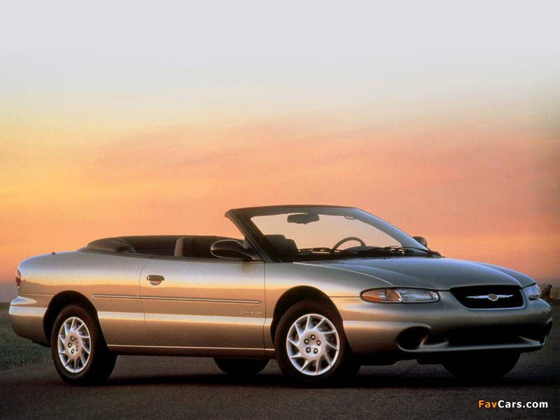 Chrysler Sebring Convertible (JX) 1998–2000 wallpapers (800 x 600)