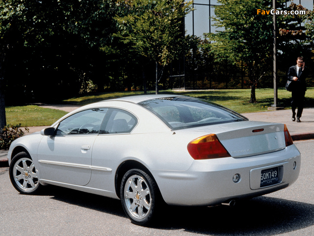 Chrysler Sebring Coupe (ST) 2000–03 wallpapers (640 x 480)