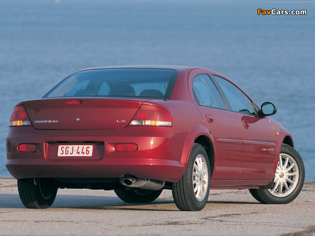 Chrysler Sebring EU-spec (JR) 2001–03 wallpapers (640 x 480)