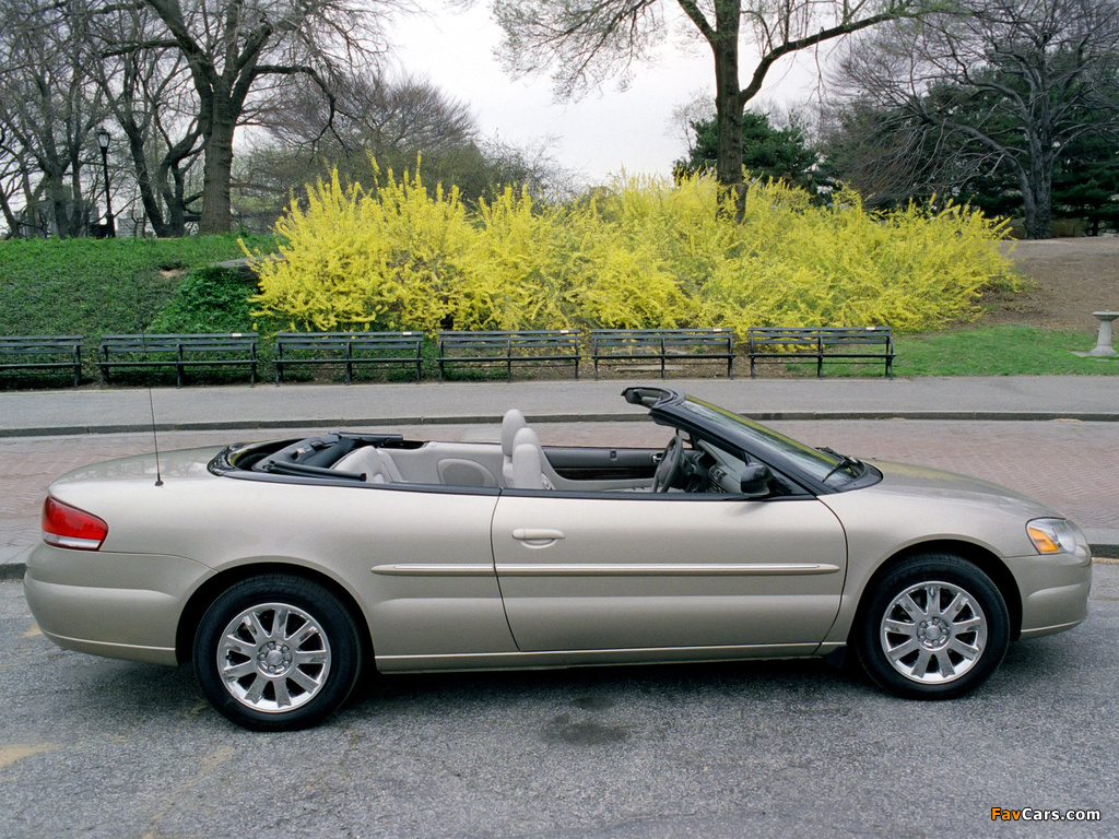 Chrysler Sebring Convertible (JR) 2003–06 wallpapers (1024 x 768)