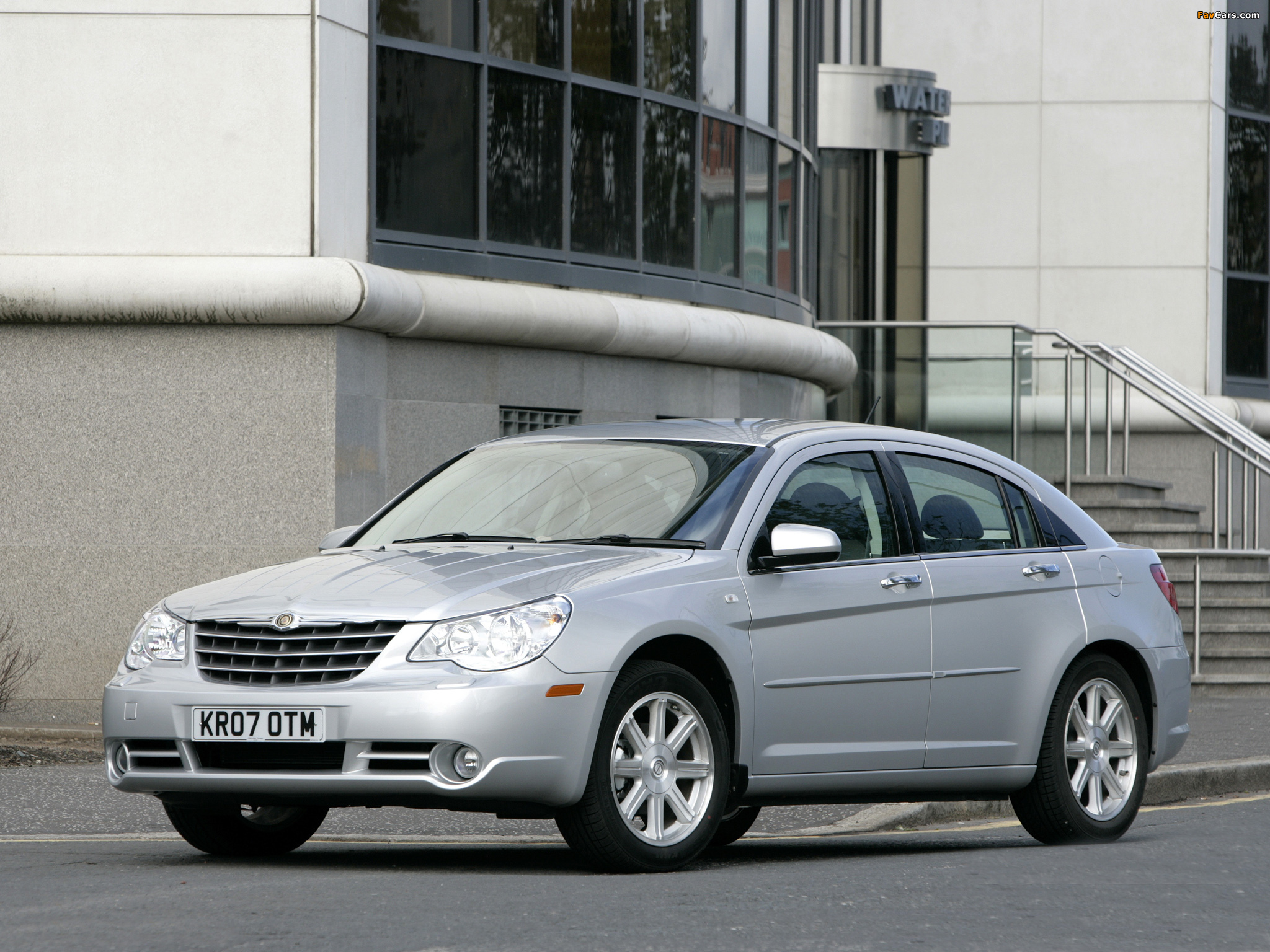 Chrysler Sebring Sedan UK-spec 2006–10 wallpapers (2048 x 1536)