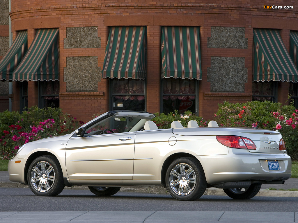 Chrysler Sebring Convertible 2007–11 wallpapers (1024 x 768)