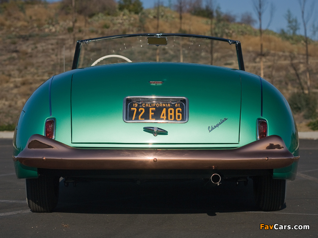 Photos of Chrysler Thunderbolt Concept Car 1940 (640 x 480)