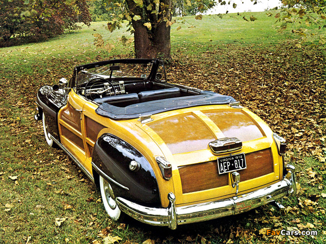 Chrysler Town & Country Convertible 1948 wallpapers (640 x 480)