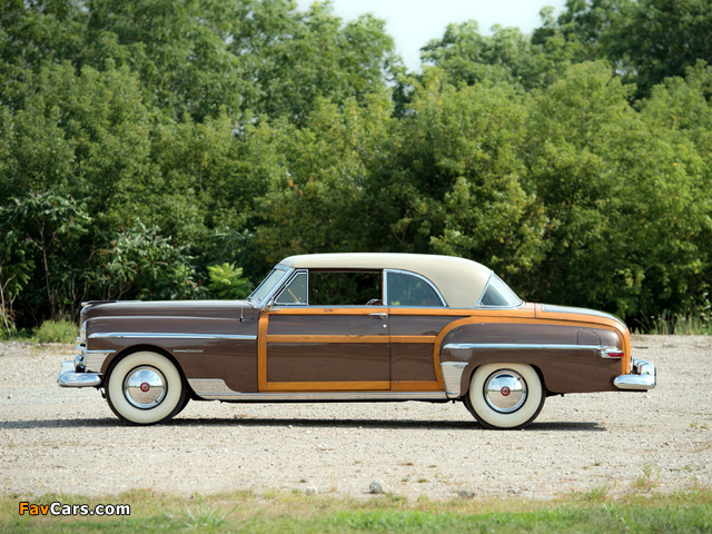 Chrysler Town & Country Newport Coupe 1950 pictures (640 x 480)