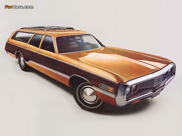 Chrysler Town & Country Station Wagon 1971 images (640 x 480)
