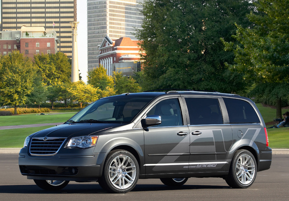 Chrysler Town & Country EV Concept 2009 wallpapers