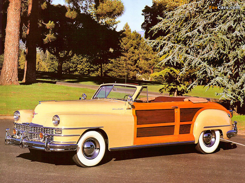 Images of Chrysler Town & Country Convertible 1948 (800 x 600)
