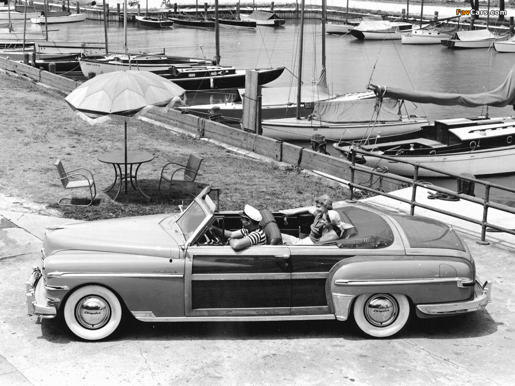 Images of Chrysler Town & Country Convertible 1950 (1024 x 768)