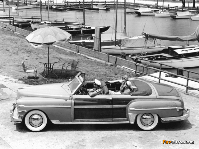 Images of Chrysler Town & Country Convertible 1950 (640 x 480)