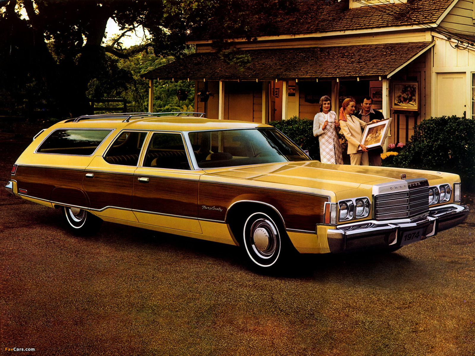 Images of Chrysler Town & Country Station Wagon 1974 (1600 x 1200)