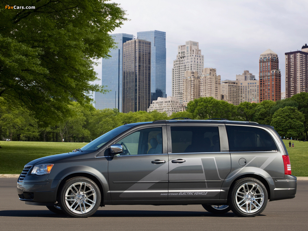 Images of Chrysler Town & Country EV Concept 2009 (1024 x 768)