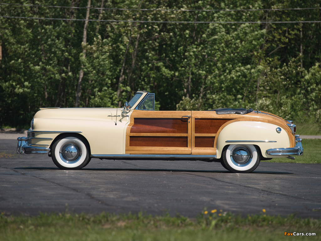 Pictures of Chrysler Town & Country Convertible 1948 (1024 x 768)