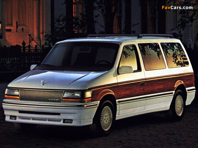 Pictures of Chrysler Town & Country 1991–96 (640 x 480)