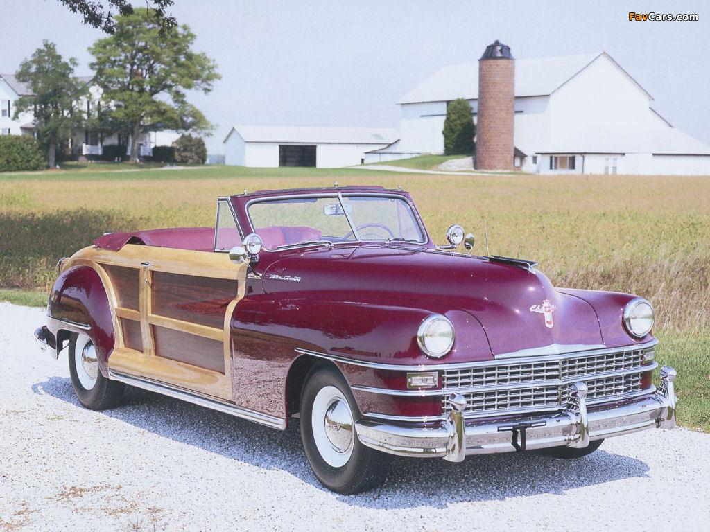 Pictures of Chrysler Town & Country Convertible 1946 (1024 x 768)