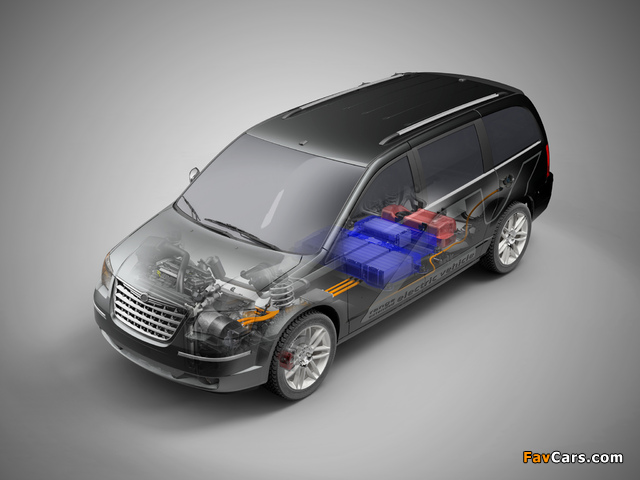 Pictures of Chrysler Town & Country EV Concept 2009 (640 x 480)